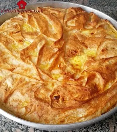 Su Böreğinden Farksız Hazır Yufka Ile Su Böreği Tarifi