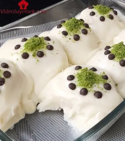 Iddialıyım Bu Tatlı Favoriniz Olur Sürprizli Elma Tatlısı