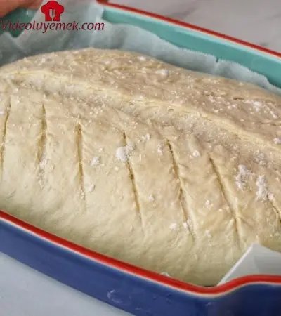 Yoğurmak Yok ️ Sadece 1 Tatlı Kaşığı Instant Maya Ile Koskocaman Ekmek Yaptım Ekmek Tarifi
