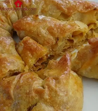 Hazır Yufka Ile Pırasalı Böreği Bu Yöntemle Yapın ,Çıtır Çıtır Olacak! (Vegan Börek) Inç
