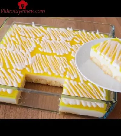 Ferah Pasta Tarifi Fırın Yok ️ Yumuşacık Pamuk Gibi, Limonlu Pasta Tarifi