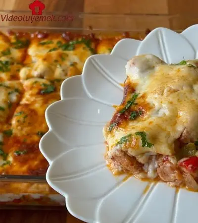 Tadı Damağınızda Kalacak Bir Yemek ️Fırında Mantarlı Beşamel Soslu Tavuk Mutlaka Denemelisiniz