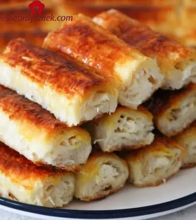 Bu Böreği Sararken Sos Kullanmak Yok Çıtır Börek