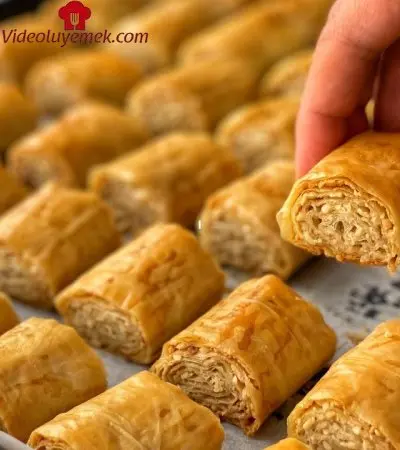 Bayrama Bu Çıtır Kuru Baklavayı Mutlaka Yapın Az Malzemeli Çok Lezzetli Tahinli Kuru Baklava