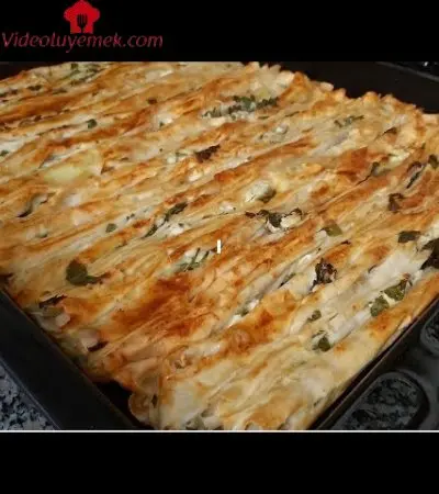 Uğraştırmayan Su Böreği Lezzetinde Pileli Börek