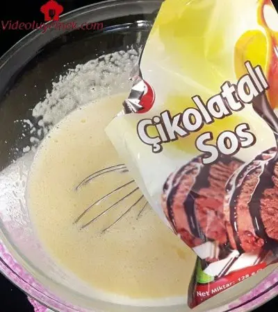 Kek Harcına Çikolata Sosu Koyun Farkı Görün Kabarma Garantili Pamuk Kek