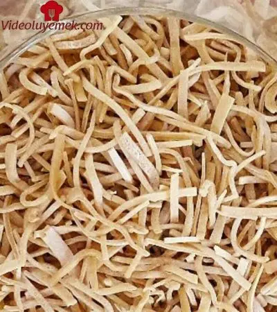 Yumurtalı Erişte Tarifi (Orjinal Ev Yapımı Erişte Tarifi Garantili Tarif)