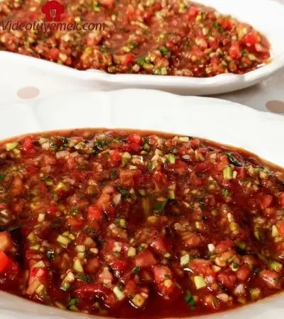 Kebapçılarda Ayıla Bayıla Yediğimiz Acılı Ezme Tarifi, Rekor Denendi, Rekor Beğeni Aldı /Ezme Tarifi