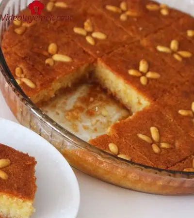 Yumurta Yok! Yağ Yok ️Orjinal Dağılmayan Şam Tatlısı
