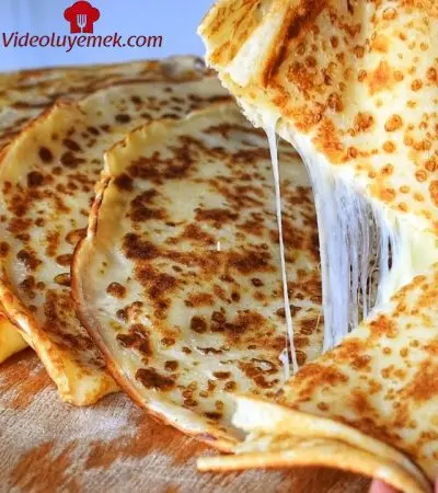 Kahvaltıya Yaptım Anında Bitti Bu Kahvaltılık Bir Harika Krep Gözleme / Breakfast