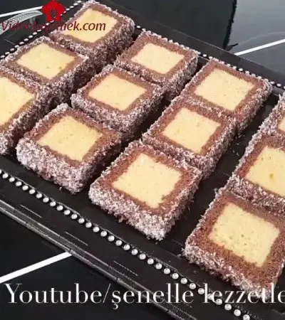 Beğeni Rekoru Kıran Efffsane Lokum Kek Tarifi /Cake/Şenelle Lezzetler