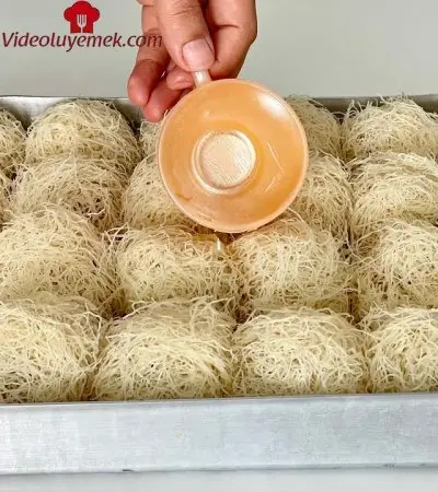 Bu Bayram Böyle Kolay Çıtır Çıtır Efsane Kadayıf Tatlısı Yapın Fincanda Kadayıf Tatlısı Tarifi