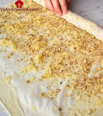 Bu Baklava Tarifini Hiç Bir Yerde Görmediniz Çıtır Çıtır Kadayıflı Cevizli Burma Baklava Tarifi
