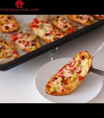 Hamursuz Pizza Dilimleri Canınız Istediğinde 10 Dakikada Hazırlayın