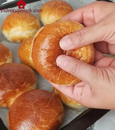 Sütsüz Yoğurtsuz Su Ile Yapılan Pamuk Poğaça Iddia Ediyorum Daha Yumuşağı Yok