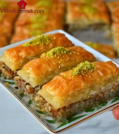 Bütün Baklava Tariflerini Bir Kenara Bırakın Bayrama En Kolayından Bir Badayıf Yapın