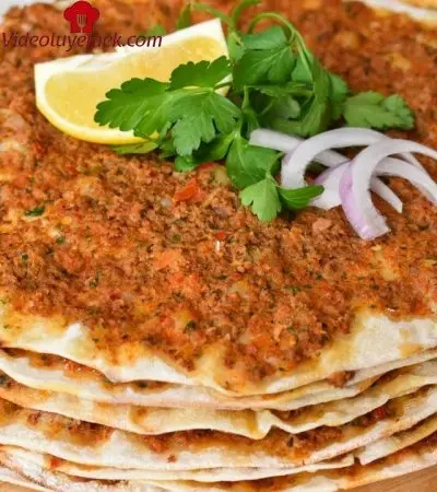 Bu Tarifle Herkes Ama Herkes Evde Kolaylıkla Lahmacun Yapabilir / Ev Yapımı Lahmacun Tarifi