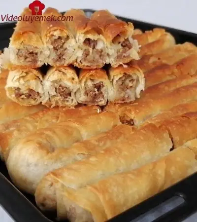 Hazır Yufkadan Olduğuna Kimse Inanmayacak!! Yiyen Herkes El Açması Börek Sanacak! Mutlaka Deneyin