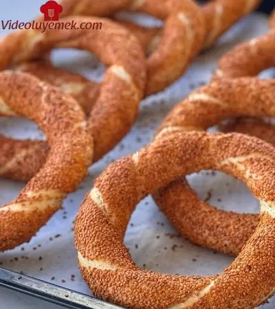 Orjinal Sokak Simit Budur Dışı Çıtır Çıtır Içi Yumuşacık Simit Tarifi ️ Favoriniz Olacak