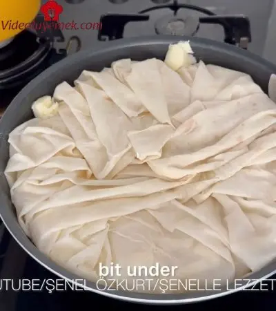 ️Sadece 2 Yufkadan Bir Tava Börek Gerçek Su Böreği Lezzetinde