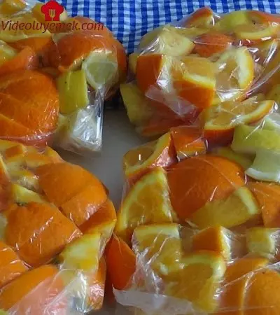 ️Cil Buzlukları Limon Ve Portakal Ile Doldurun Ramazan Ve Yazın Rahat Edin
